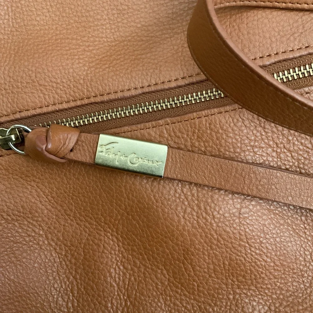 Foley & Corrina bag shoulder fold over or short handle. Soft - Picture 2 of 9